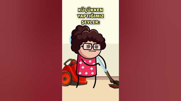 Annem Temizlik Yaparken Ben
