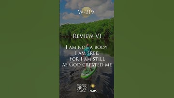 💫Workbook Lesson 219: Review Lesson 199 #acourseinmiracles #acim #innerpeace #love