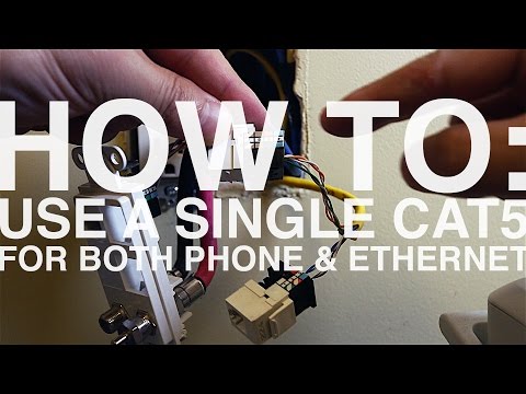 Video: Kan jeg bruge CAT5e-kabel til telefon?