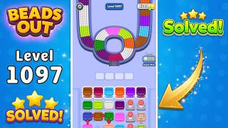 🔴 Beads Out Level 1097 Walkthrough | Quick & Easy Solution 🧩