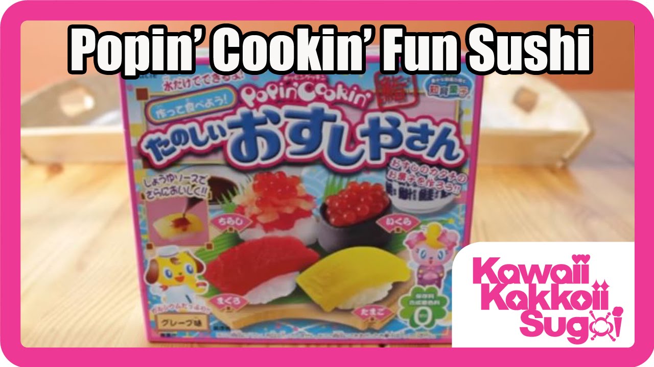 Popin Cookin Fun Sushi Instructions YouTube Popin Cookin Fun Sushi Instructions YouTube