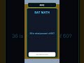 SAT Math Questions Practice #0002 | Percentages | Easy