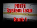 P0171 SYSTEM TOO LEAN BANK 1 Mazda 3 Troubleshooting