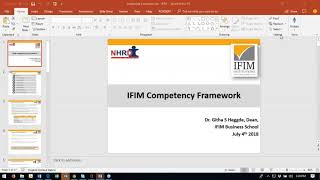 NHRDN Virtual Learning Session "Competency Framework"