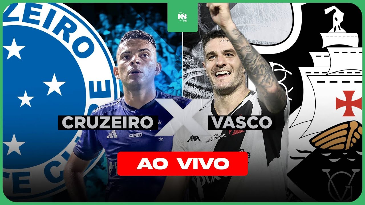 Cruzeiro x Vasco ao vivo 22/11/2023 - Brasileirão Série A