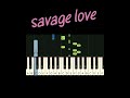 Savage Love - #shortvideo | EasyPiano