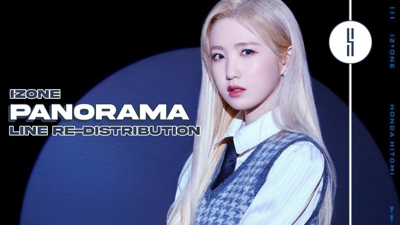 Izone Panorama Line Re Distribution Youtube