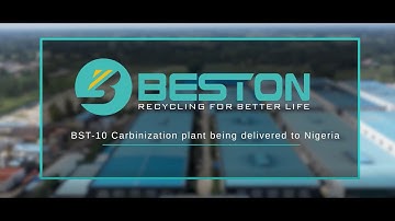 BST-10 Wood Chips Charcoal Making Machine to Nigeria