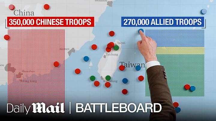 Here’s what would happen if China invaded Taiwan | Battle Board | Daily Mail