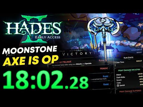 My Moonstone Axe Build DELETES All Hades 2 Bosses 