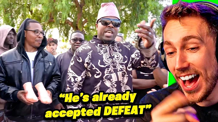 MINIMINTER REACTS TO UK VS USA RAP BATTLE - FT. SUPAHOTFIRE & MONKWEH