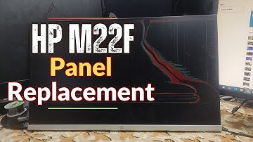 hp m22f monitor panel replacement | Created by Afjal Hossain