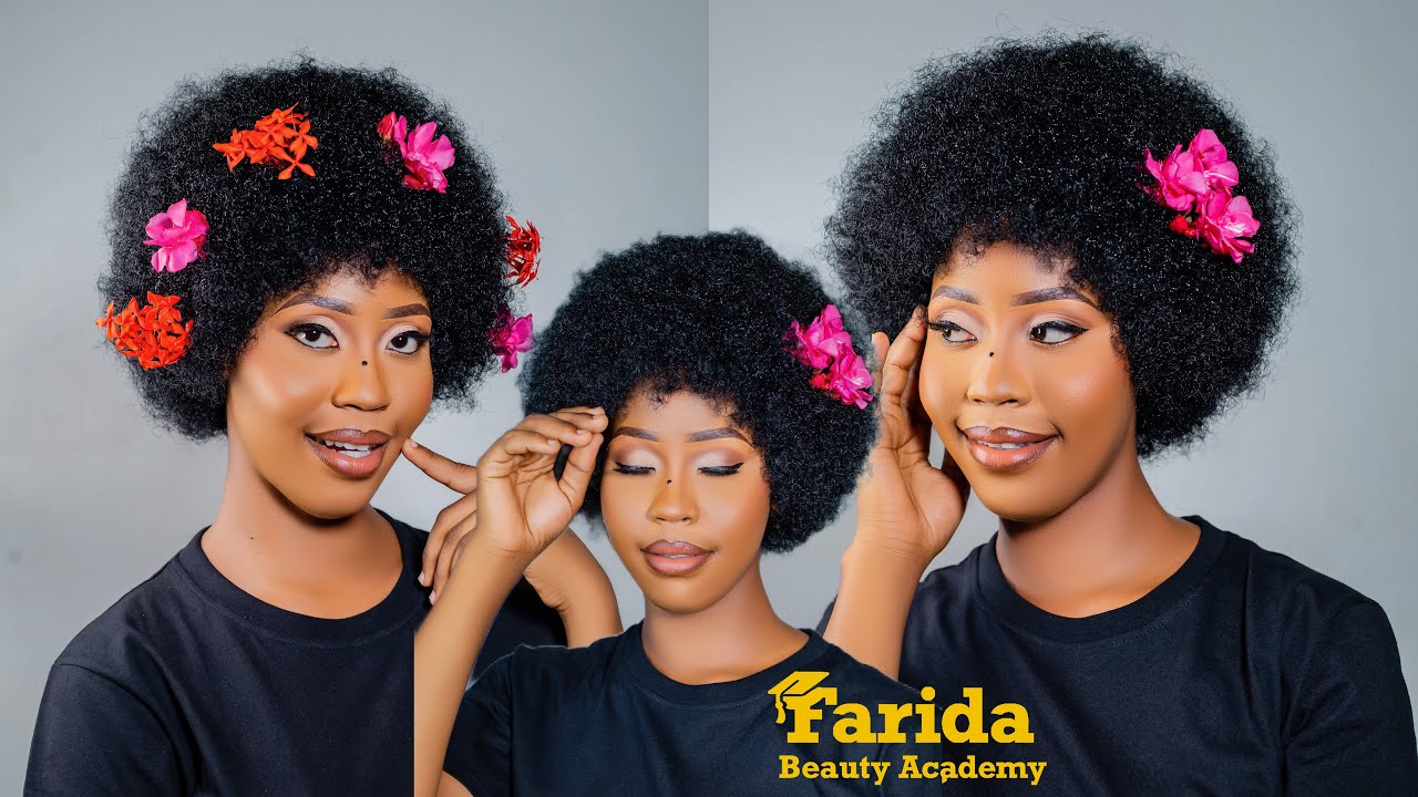 Jinsi ya Kusuka Nywele Mpya ya AFRO BABY