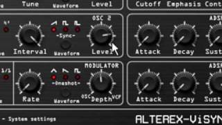 myVST Demo: ALTEREX - ViSYNTH