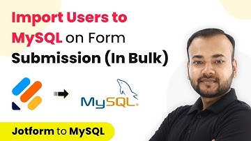 How to Bulk Import Users to MySQL on Form Submissions - Jotform MySQL Integration