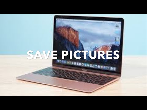 How to save a picture on your mac