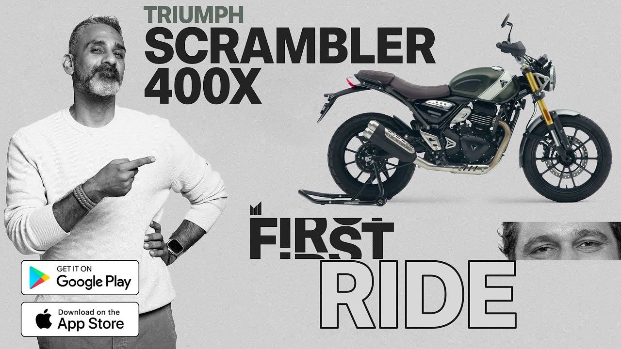 Triumph Scrambler 400X First Impressions | MotorInc First S01E16