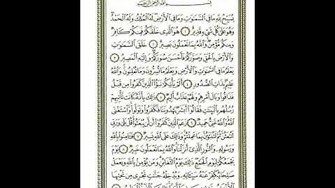 يوسف الشويعي سورة التغابن *64*