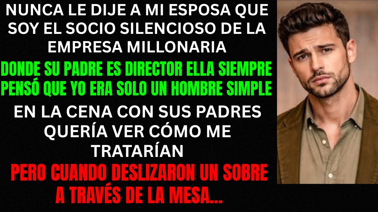 Nunca le dije a mi esposa que soy el dueño del imperio empresarial donde trabaja su padre
