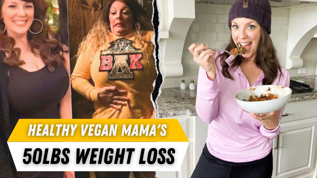 Before & After Going Vegan AMAZING 50lbs Weight Loss Transformation