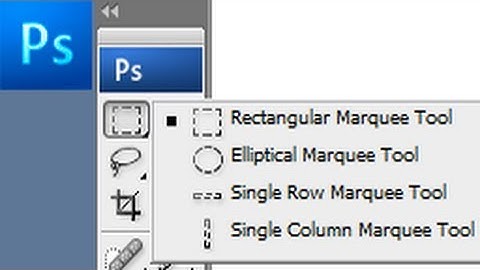 Photoshop Tutorial: Make Selection With the Marquee Tools -HD-