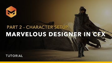 CFX Workflow: Part 2. Character Setup (Marvelous Designer+3ds Max)
