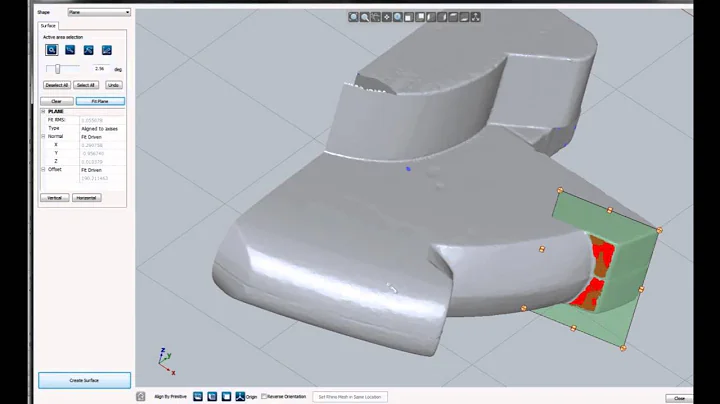 Mesh2Surface: Features Overview
