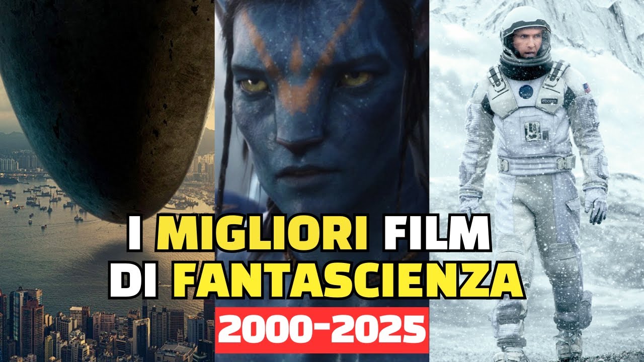 Top 5 FILM di FANTASCIENZA dal 2000 al 2025