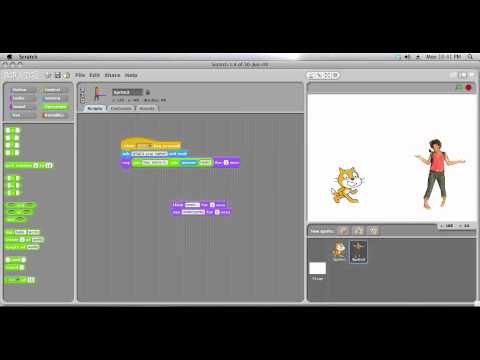 Scratch - Conversation and Broadcasts - YouTube