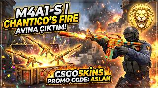 M4A1-S CHANTICO MINING AVINA ÇIKTIM! | CSGO-SKINS PROMO CODE