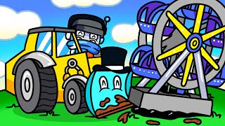 We Destroy an Amusement Park and Ruin Everything in Dozer Demolish!