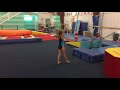 Planet gymnastics silver floor routine