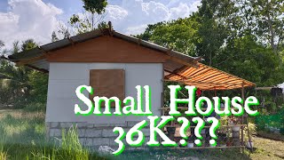 36k! Small House 12x10 | Half concrete Half hardiflex | Philippines #lowbudgetHouse #tinyhouse
