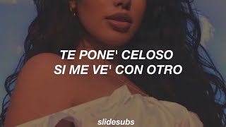 te pone' celoso si bailo con otro yo no soy de ellos, ni tuya tampoco 🔥 [Letra/Lyrics] Resimi