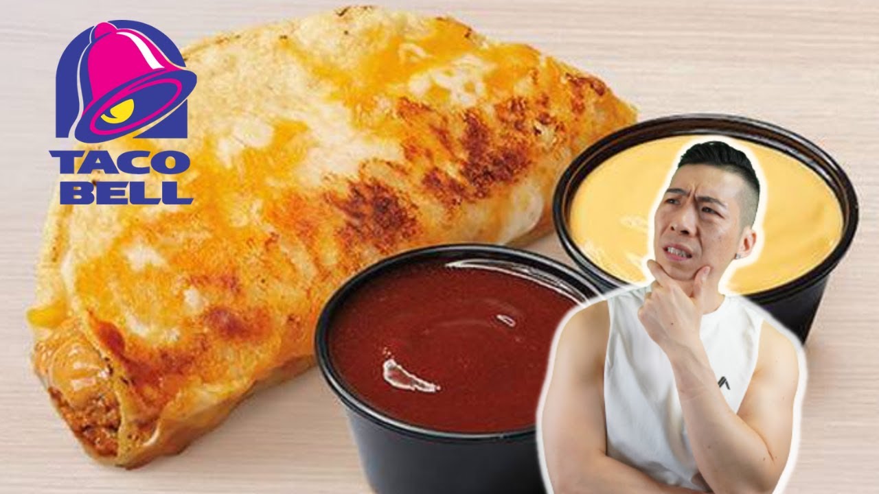 Unbelievable! Trying Taco Bell's NEW Grilled Cheese Dipping Taco - You