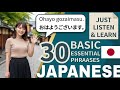 30 Basic Japanese Sentences for Beginners (N5)| Learn Japanese to English with Pronunciation