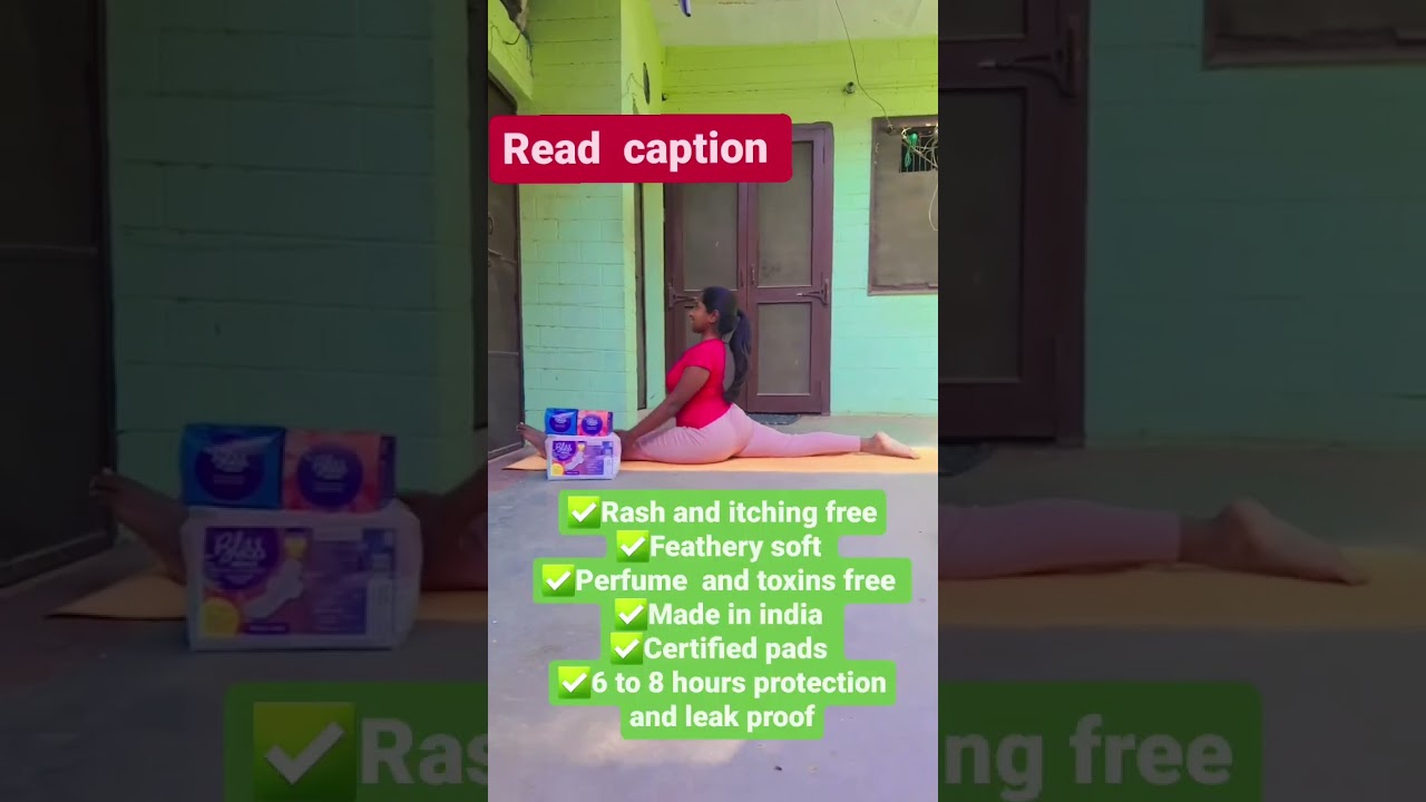 comfortable sanitary pads | 100% plant based | itch and rash free | 