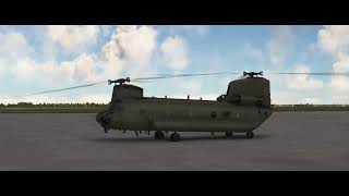 MSFS | Miltech Boeing CH-47D Chinook | Crude C&D Startup