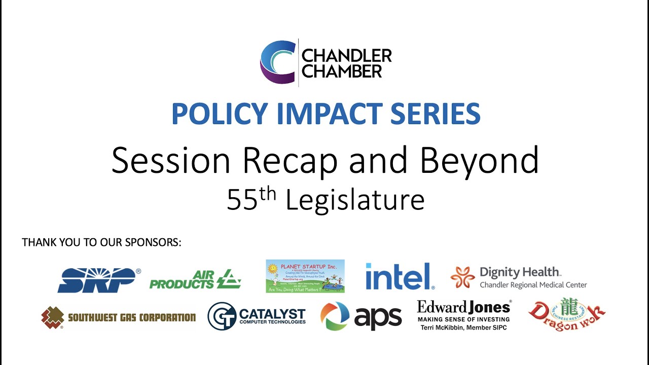 Policy Impact Series - 55th Legislature Recap