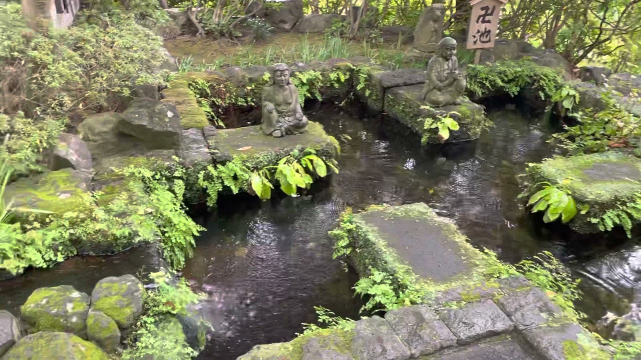 長谷寺 卍池 - YouTube