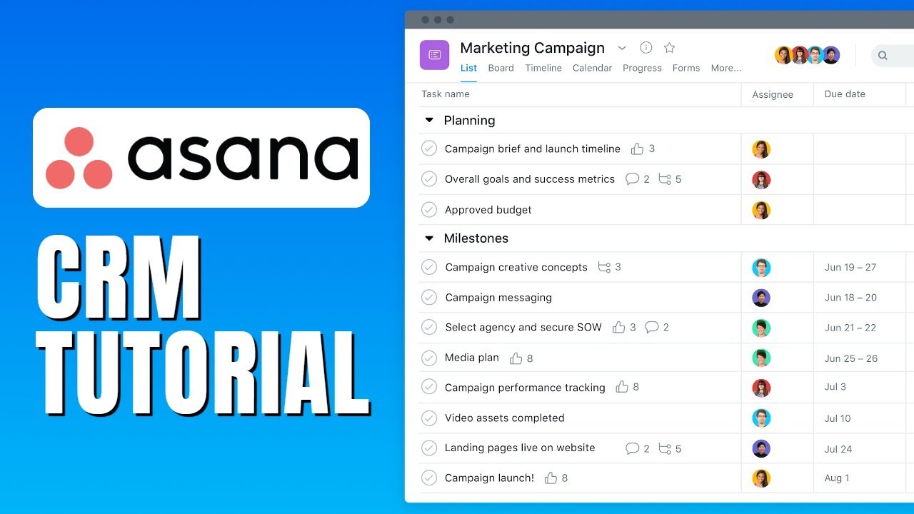 asana crm