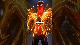 Spiderman’s suit 😱 #shorts #yosho #spiderman #superherobattle #animation