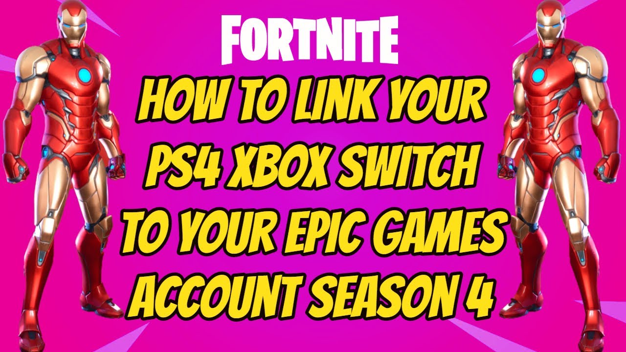 How to Link Your Fortnite Account to PC, PS4, Xbox One, and Switch - Dot  Esports