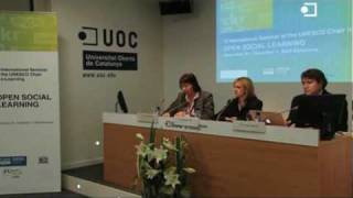 VI International Seminar of the UNESCO chair in e-Learning - Opening Session
