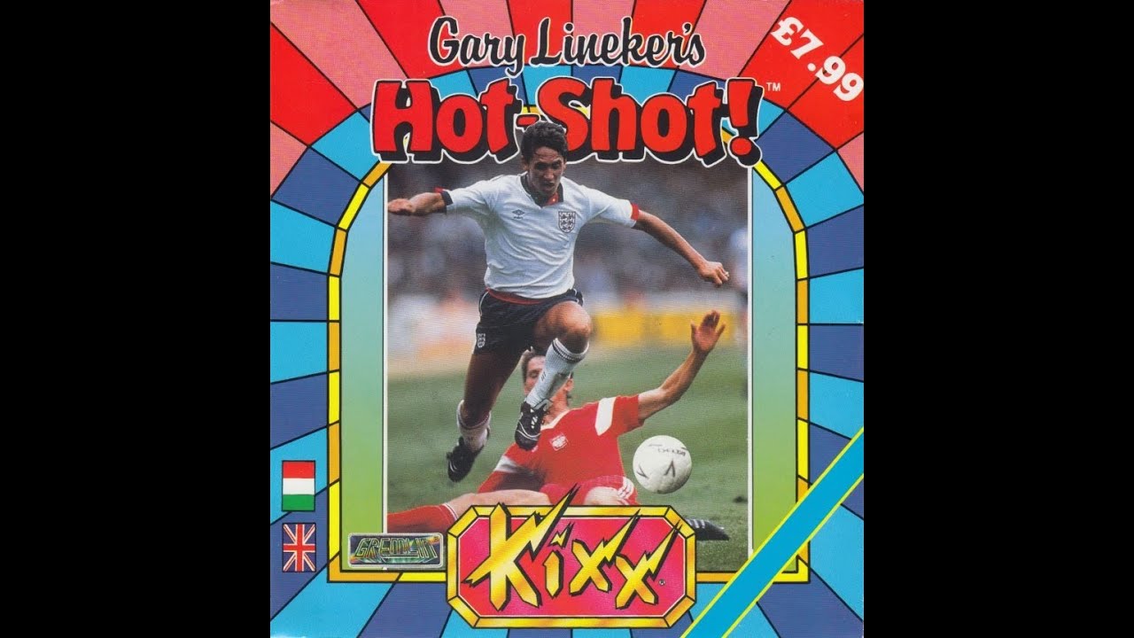 Gary Lineker's Hot Shot! - Amiga Original Title Screen