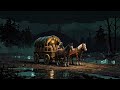 The Silent Road 🐎 | Rainy Night Medieval Lofi