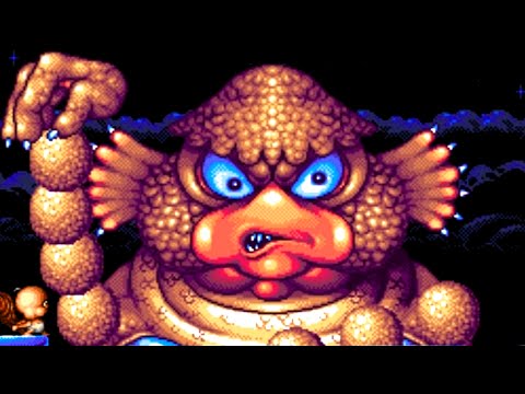 Chuck Rock II (Genesis) All Bosses (No Damage) - YouTube