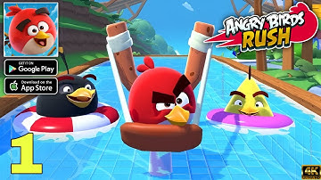 Angry Birds Rush Soft Launch Gameplay walkthrough part 1 (Android/iOS)