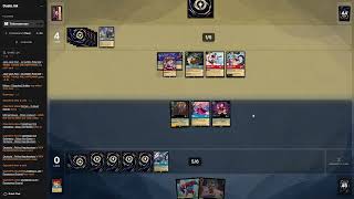 Disney Lorcana Gameplay: Blue Green DINO Detectives vs Ruby Steel Locations