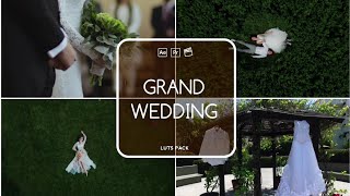 30 Wedding LUTS Colour Grading | Video and Photo/Mobile and Desktop 30 Wedding LUTS Colour Grading | Video and Photo/Mobile and Desktop